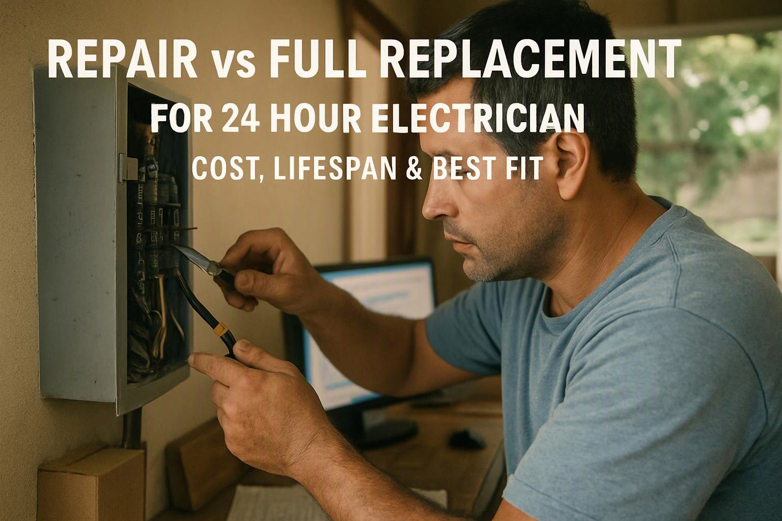 Repair vs Full Replacement for 24 Hour Electrician: Cost, Lifespan & Best Fit — Victoria, Texas