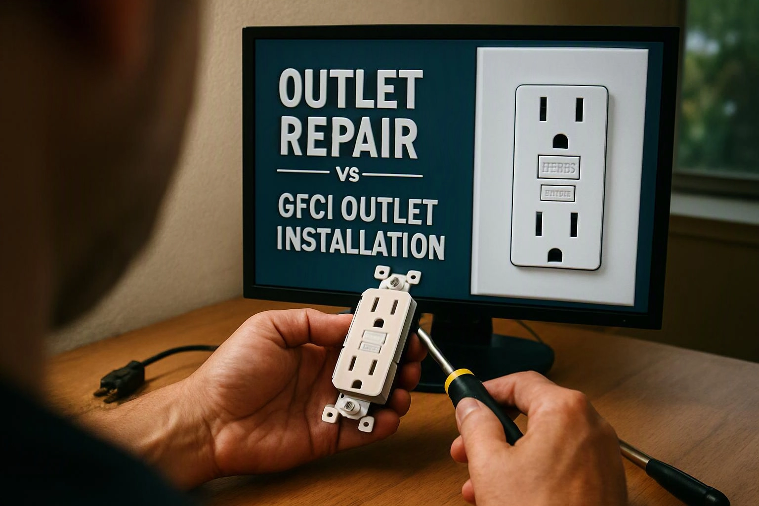 Outlet Repair vs. GFCI Outlet Installation